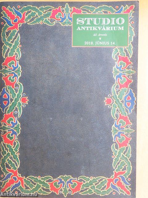 Studio Antikvárium 40. árverés