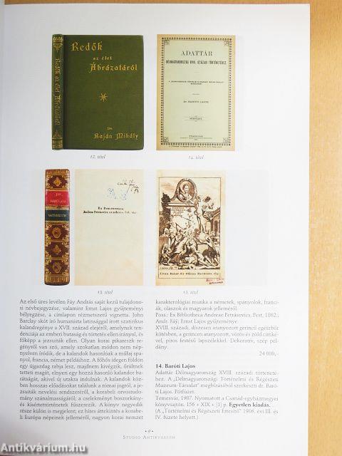 Studio Antikvárium 40. árverés