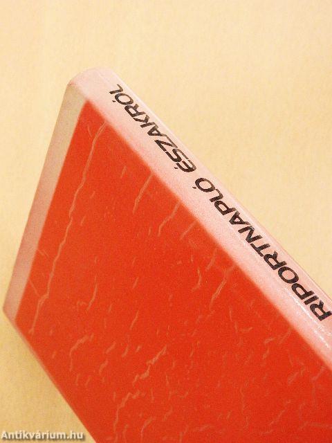 Riportnapló északról