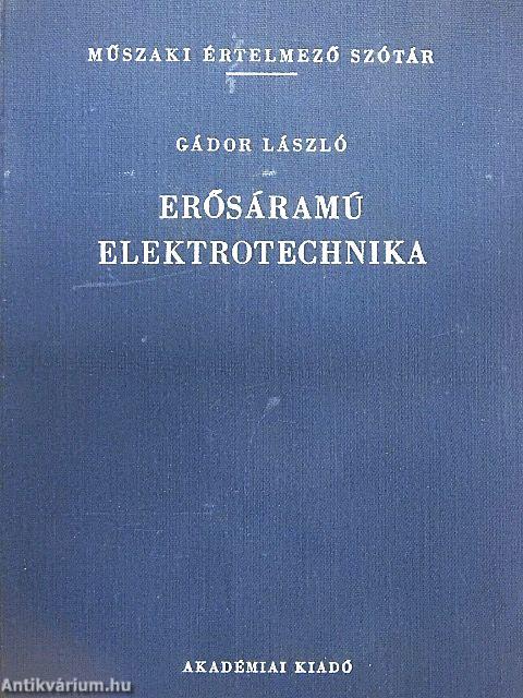 Erősáramú elektrotechnika