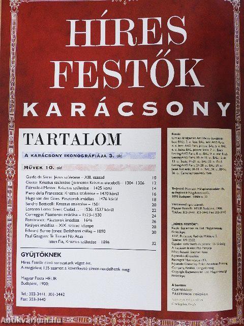 Híres festők - Karácsony