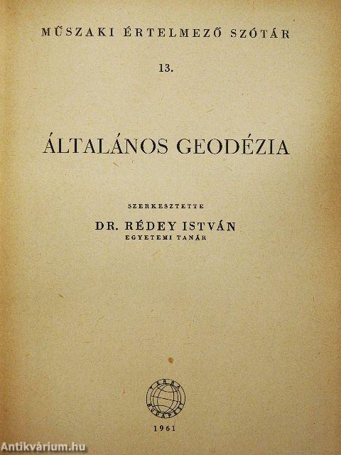 Általános geodézia