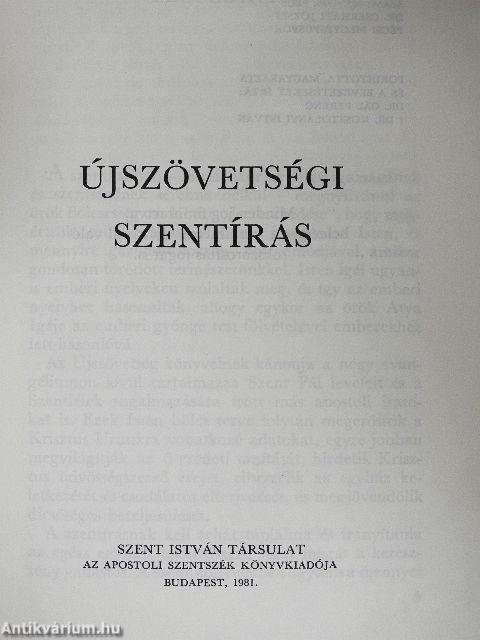 Újszövetségi szentírás
