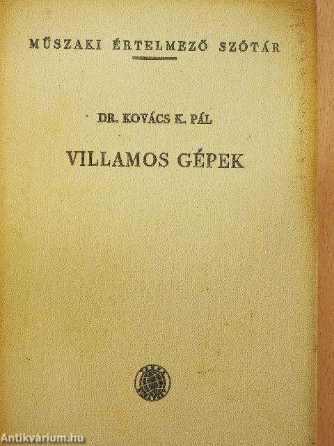 Villamos gépek