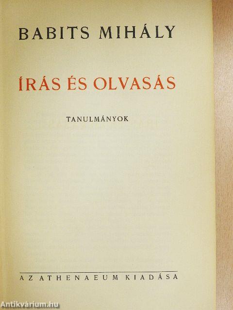 Írás és olvasás