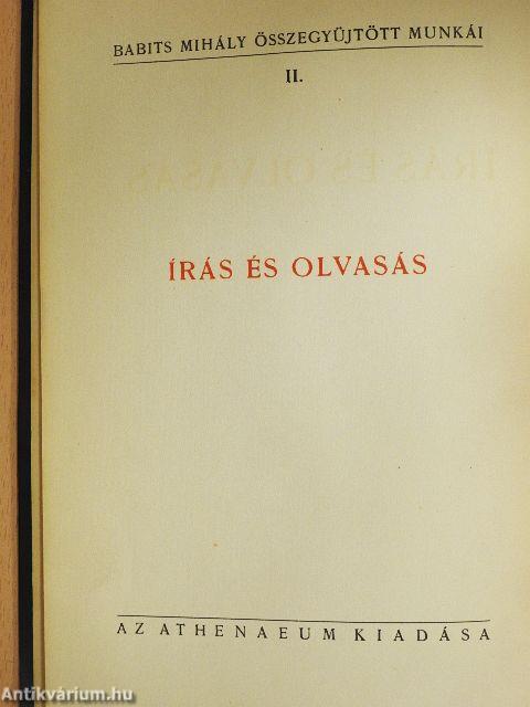 Írás és olvasás