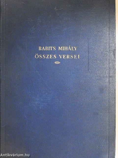 Babits Mihály összes versei