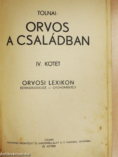 Orvos a családban IV.