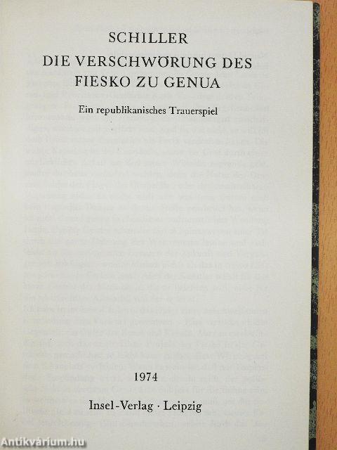 Die Verschwörung des Fiesko zu Genua
