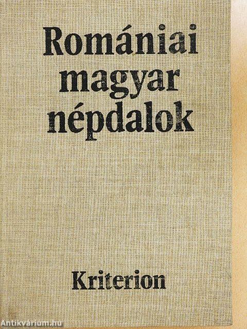 Romániai magyar népdalok