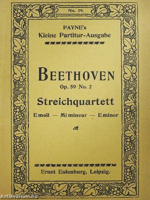 Quartett No.8. E-moll