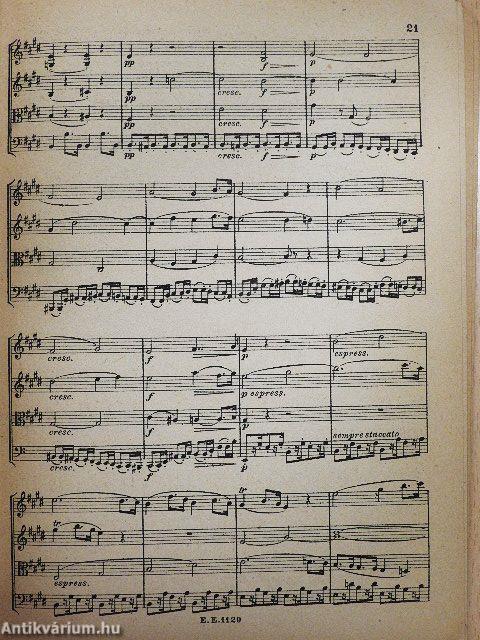 Quartett No.8. E-moll