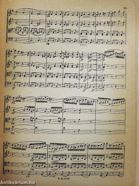 Quartett No.8. E-moll