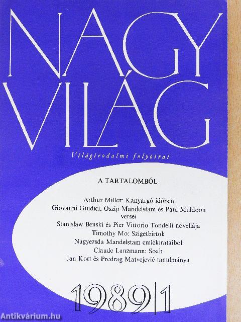 Nagyvilág 1989. január-december