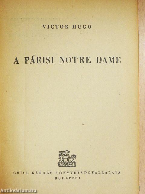 A párisi Notre Dame