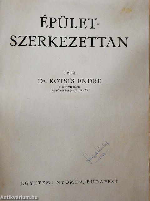 Épületszerkezettan