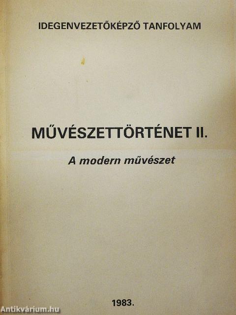 Művészettörténet II.