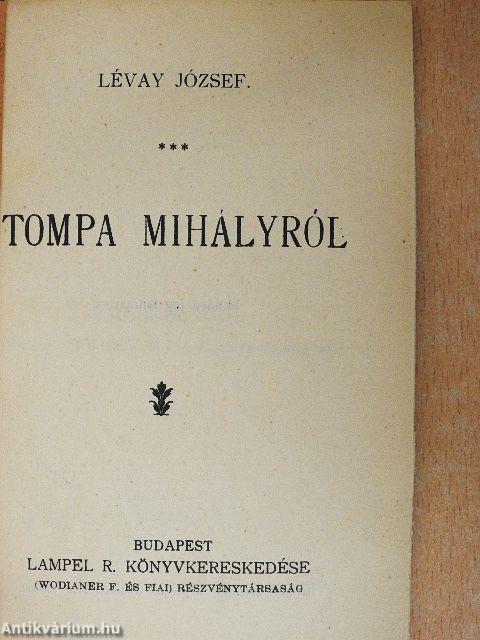 Tompa Mihályról