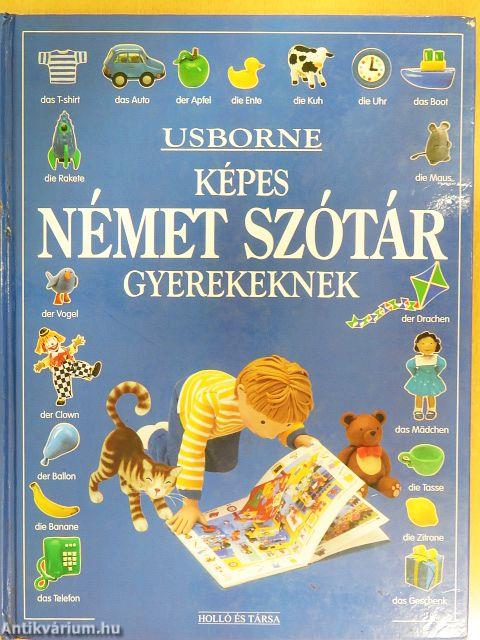 Usborne képes német szótár gyerekeknek