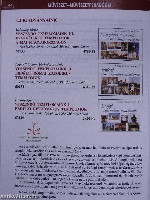 Universitas Felsőoktatási Lektorátus 2004 Katalógus