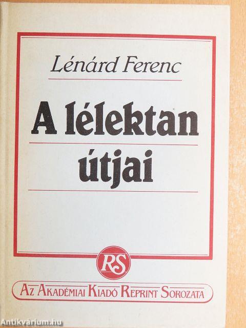 A lélektan útjai