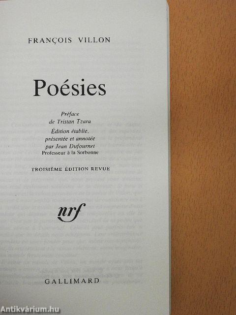 Poésies
