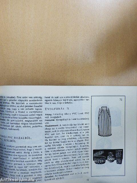 Játékkészítés a napközi otthonokban