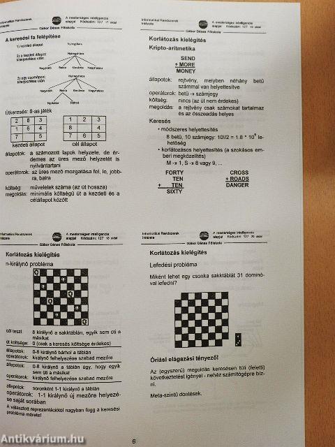 Hallgatói segédlet - A mesterséges intelligencia alapjai 