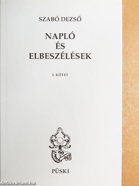 Napló és elbeszélések I-II.