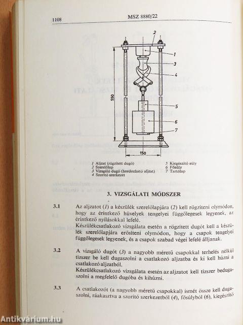 Általános villamossági szabványok I-II.