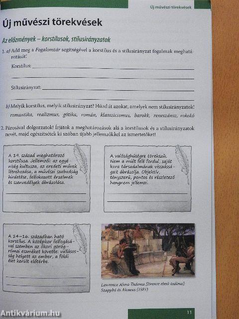 Irodalom munkafüzet 8.