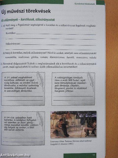 Irodalom munkafüzet 8.