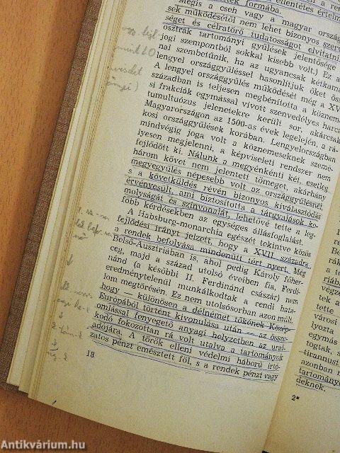 Habsburg-abszolutizmus és rendi ellenállás a XVI-XVII. században