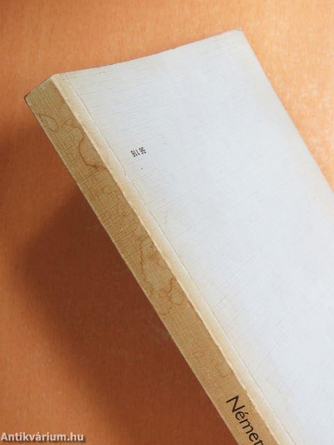 Német ige, német mondat