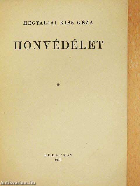 Honvédélet