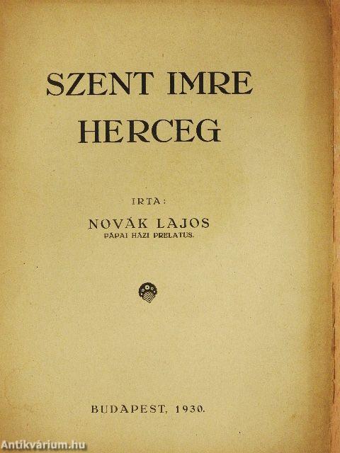 Szent Imre herceg