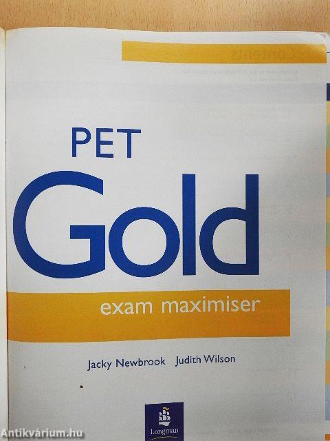 Pet Gold - Exam maximiser