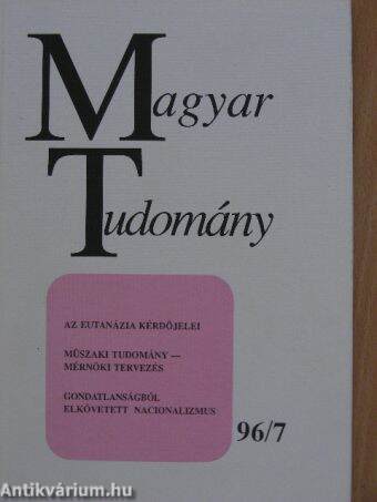 Magyar Tudomány 1996. július