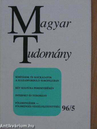 Magyar Tudomány 1996. május