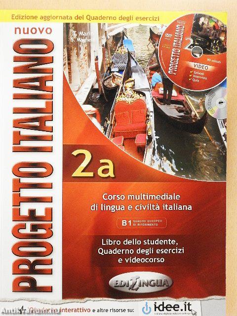 Nuovo Progetto Italiano 2a - Libro dello studente/Quaderno degli Esercizi - 2 db CD-vel