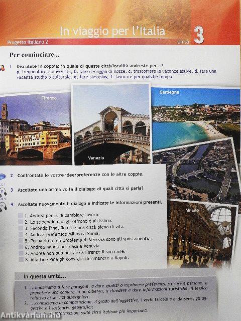 Nuovo Progetto Italiano 2a - Libro dello studente/Quaderno degli Esercizi - 2 db CD-vel