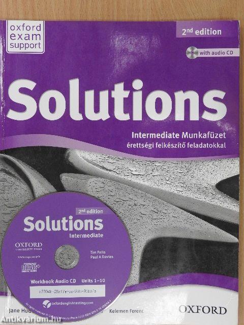 Solutions - Intermediate - Munkafüzet  - CD-vel