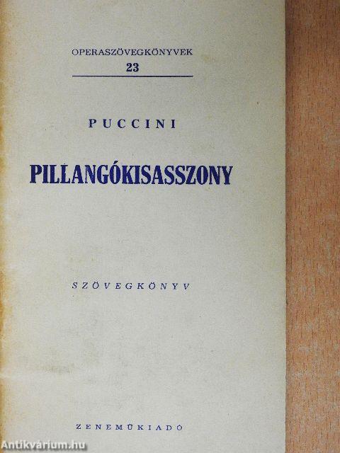 Puccini: Pillangókisasszony