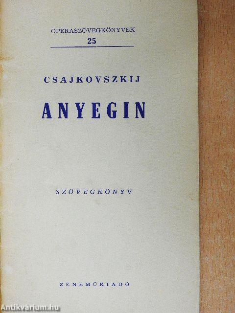 Csajkovszkij: Anyegin