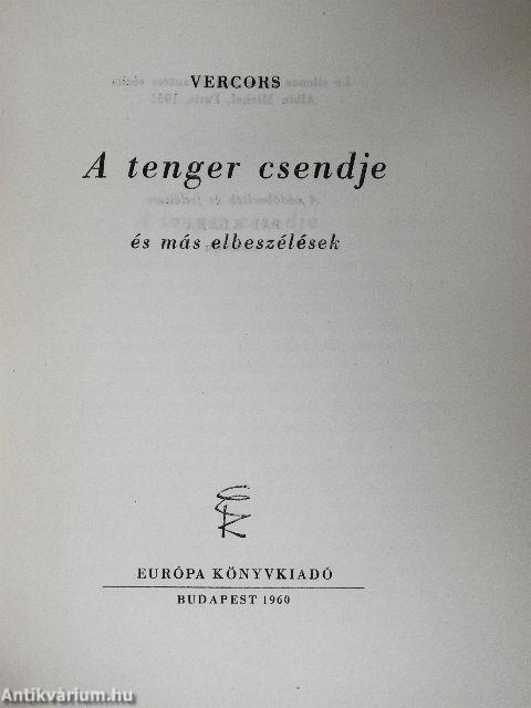 A tenger csendje