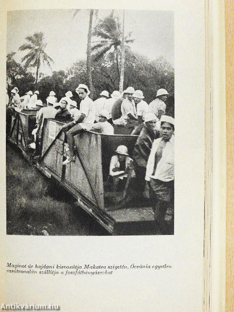 Holdfény Tahiti felett