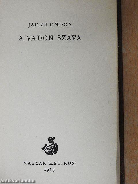 A vadon szava