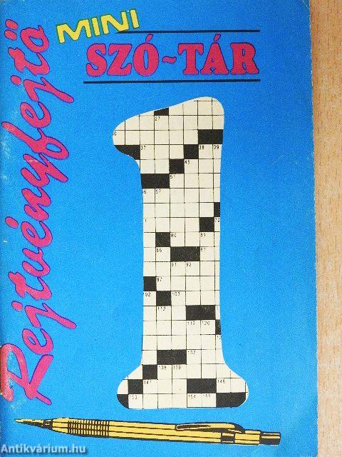 Rejtvényfejtő mini szó-tár 1.