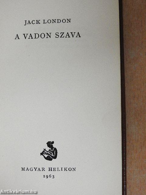 A vadon szava