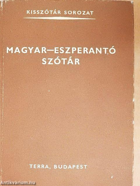 Magyar-eszperantó szótár